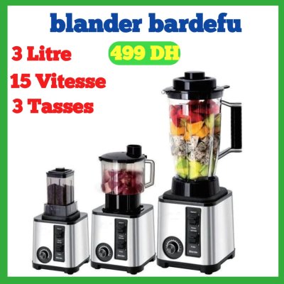 blander bardefu inox 3 litre