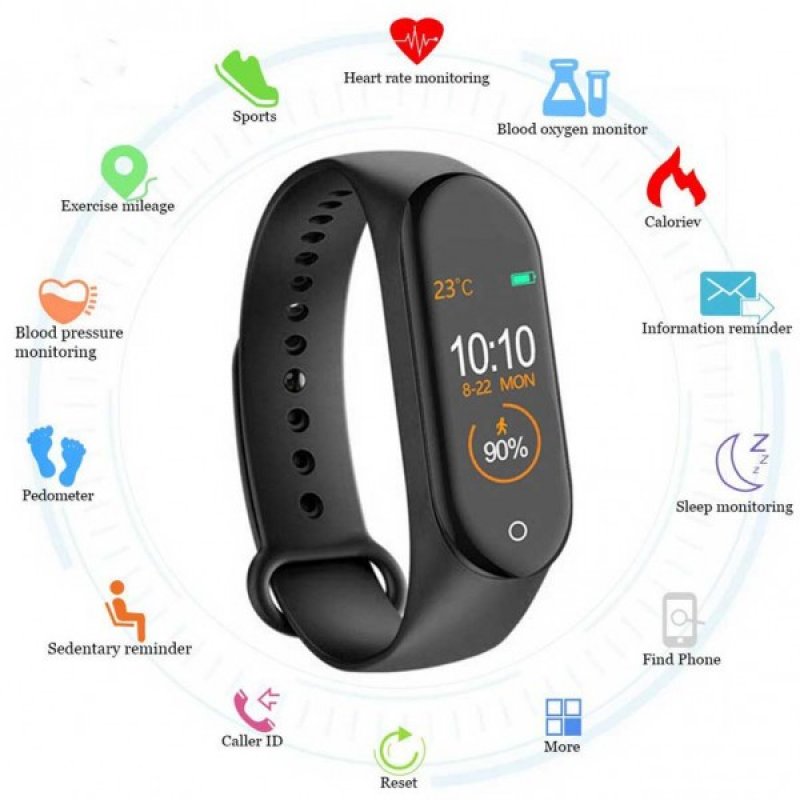 Xiaomi Mi Band 4 Smart Watch Tactile Waterproof Health Monitoring